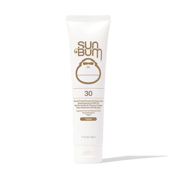 Sun Bum SPF 30 Tinted Mineral Sunscreen Face Lotion