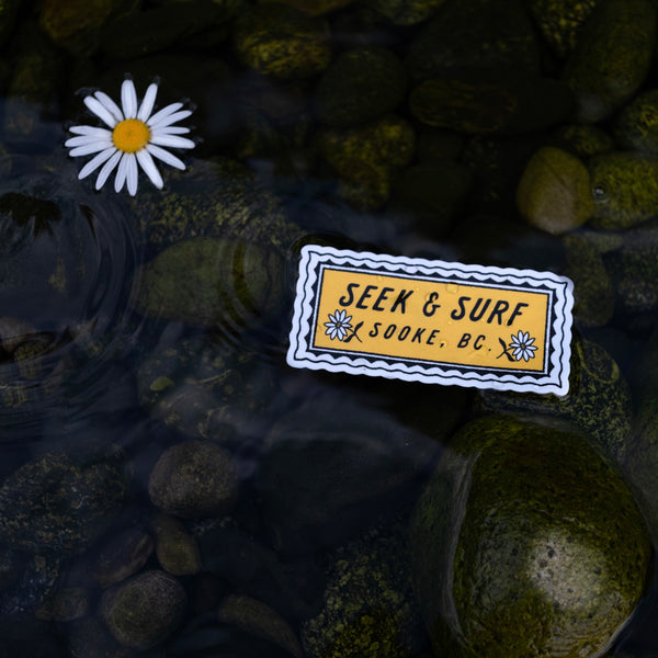 Seek & Surf Daisy Sticker