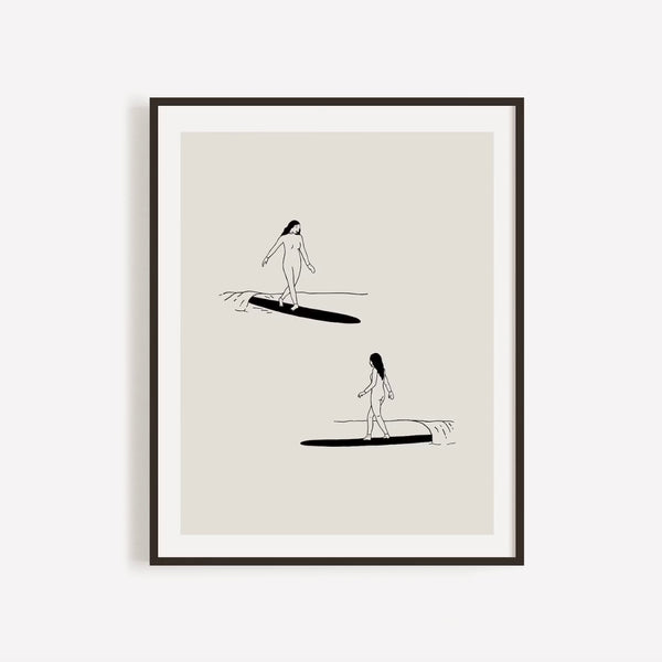 The Rural Kind Slide Ladies Art Print