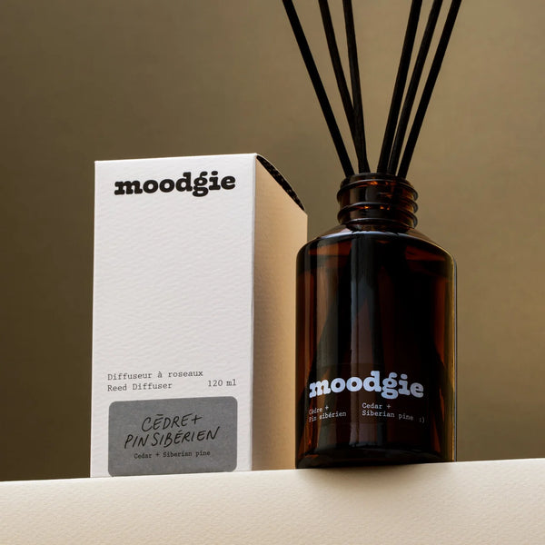Moodgie Reed Diffuser - CEDAR + SIBERIAN PINE