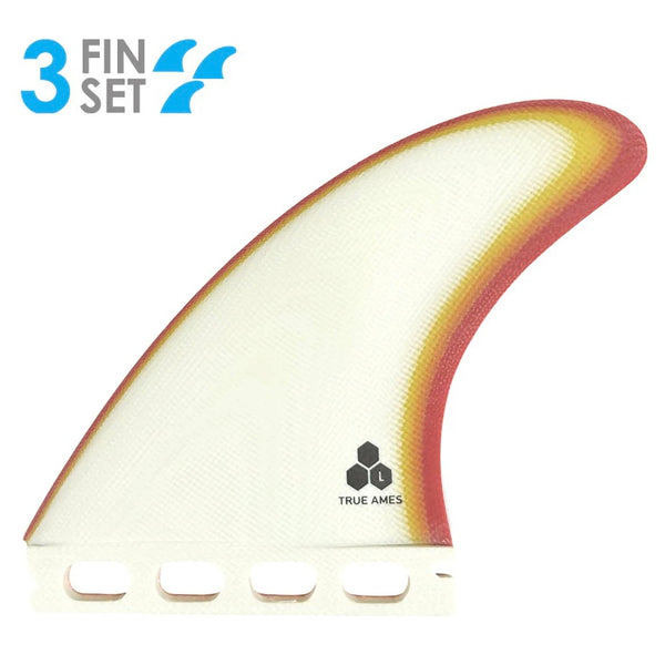 True Ames Channel Island Thurster Fin Large - Futures