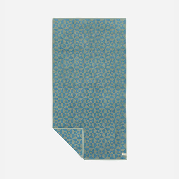 Slowtide Bex Bath Towel - Dusty Blue
