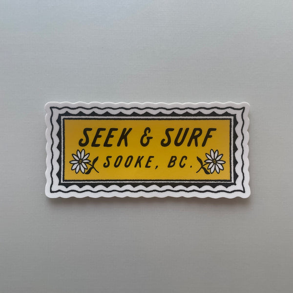 Seek & Surf Daisy Sticker
