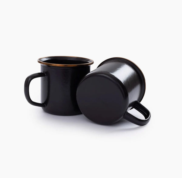 Barebones Enamel Mug Set