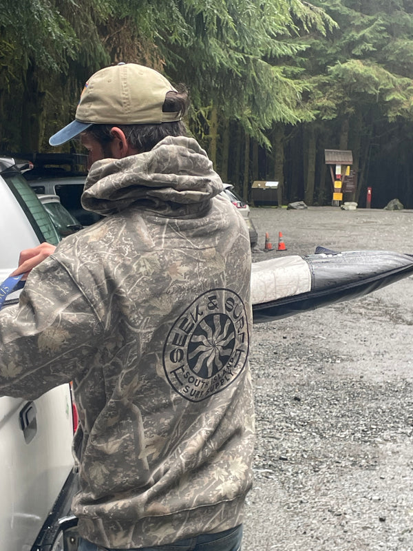 Seek & Surf Sooke Camo Hoodie