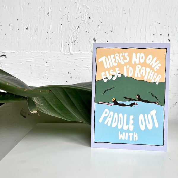 Wavy Baby Design Co Art Card
