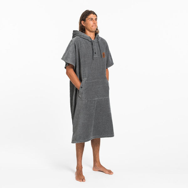Slowtide The Digs Changing Poncho - Grey